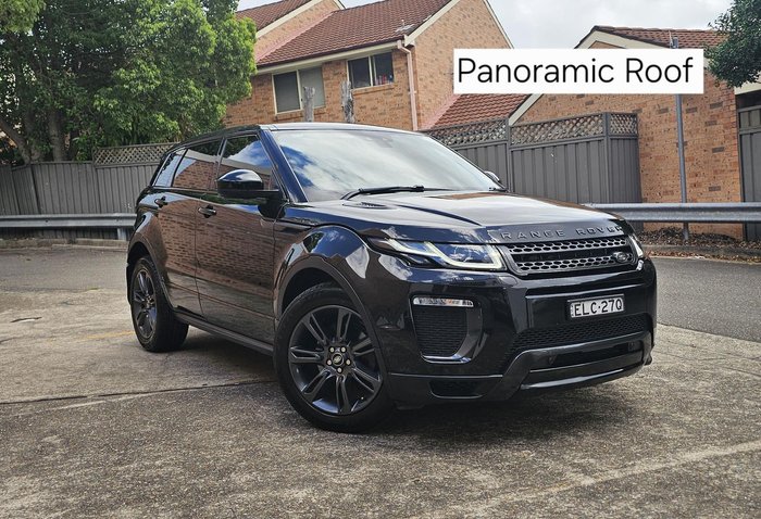 2018 Land Rover Range Rover Evoque TD4 180 Landmark L538 MY18 4X4 On Demand Black