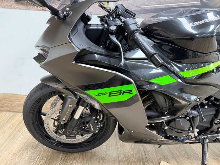 2026 Kawasaki 2026 Kawasaki 636CC NINJA ZX-6R GREY/BLACK