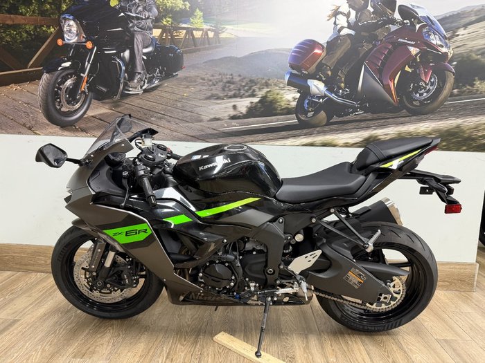 2026 Kawasaki 2026 Kawasaki 636CC NINJA ZX-6R GREY/BLACK