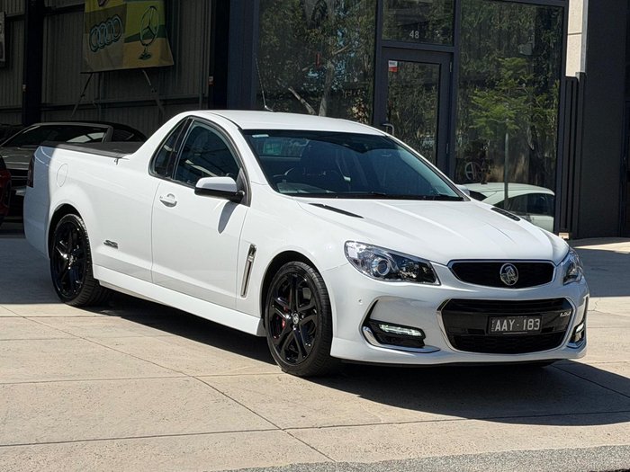 2016 Holden Ute SS V Redline VF Series II MY16 Heron White