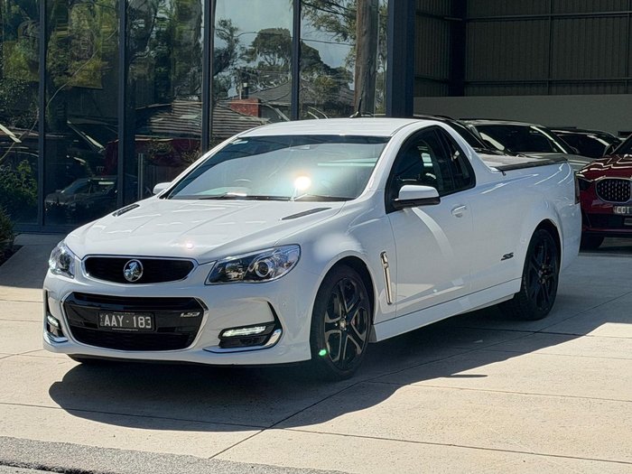 2016 Holden Ute SS V Redline VF Series II MY16 Heron White