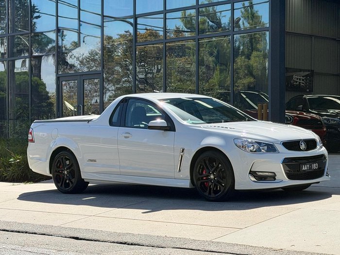 2016 Holden Ute SS V Redline VF Series II MY16 Heron White