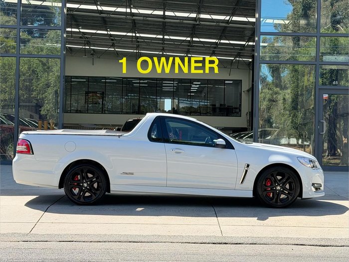 2016 Holden Ute SS V Redline VF Series II MY16 Heron White