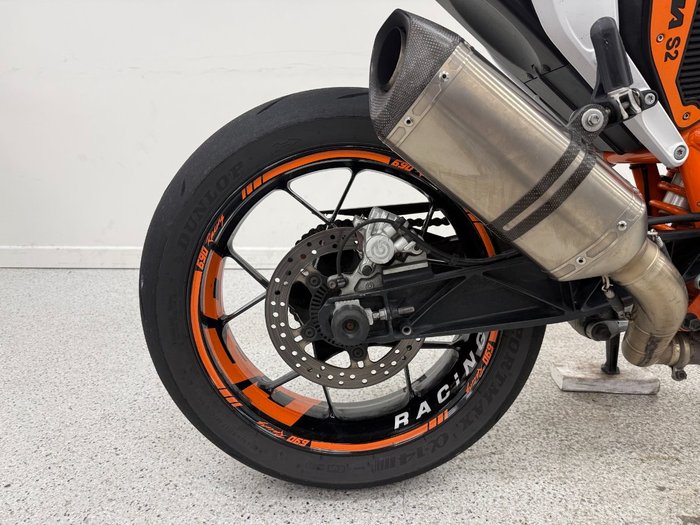 2013 Ktm 690 DUKE White
