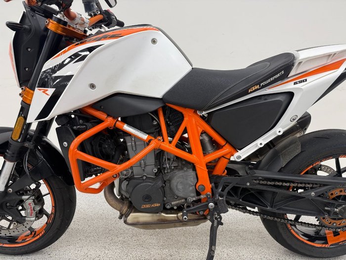 2013 Ktm 690 DUKE White