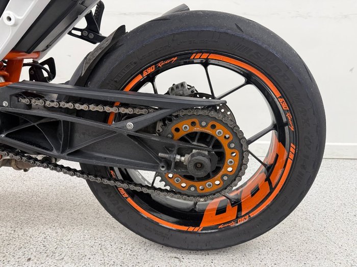 2013 Ktm 690 DUKE White