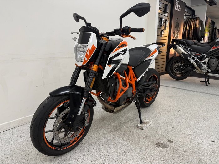 2013 Ktm 690 DUKE White