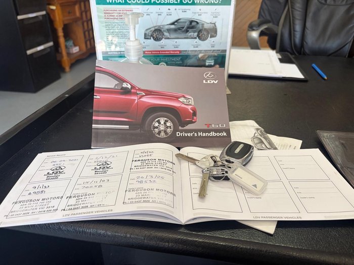 2020 LDV T60 LUXE SK8C 4X4 Dual Range Blanc White