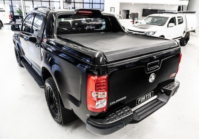 2016 Holden Colorado Z71 RG MY16 4X4 Dual Range Black Sapphire