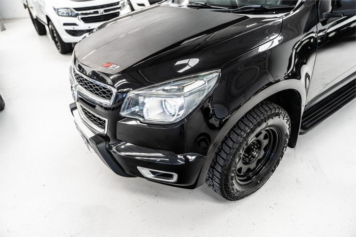 2016 Holden Colorado Z71 RG MY16 4X4 Dual Range Black Sapphire