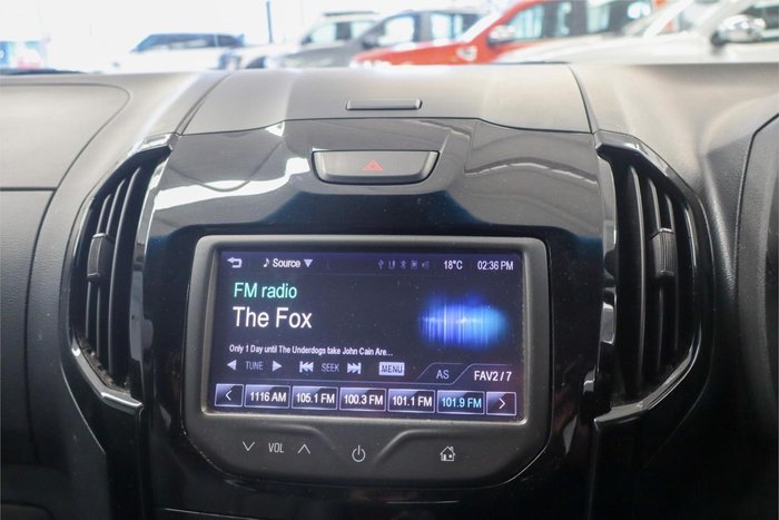 2016 Holden Colorado Z71 RG MY16 4X4 Dual Range Black Sapphire