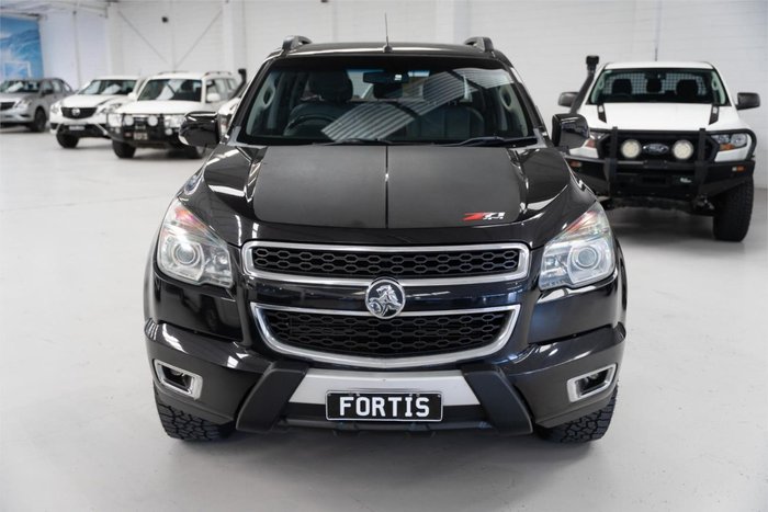 2016 Holden Colorado Z71 RG MY16 4X4 Dual Range Black Sapphire