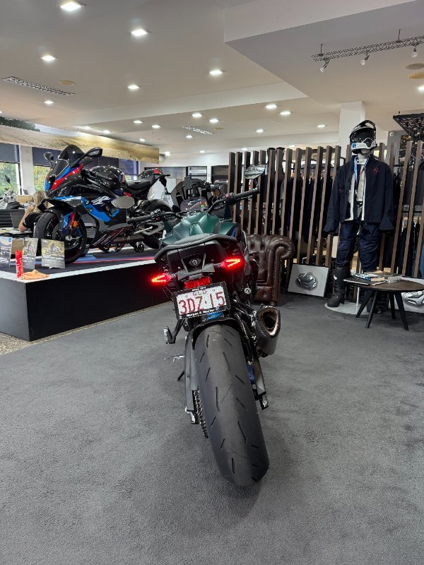 2026 BMW Motorrad M 1000 XR Aurelius Green Metallic