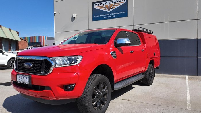 2020 Ford Ranger XLT Hi-Rider PX MkIII MY21.25 4x2 True Red