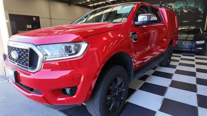 2020 Ford Ranger XLT Hi-Rider PX MkIII MY21.25 4x2 True Red
