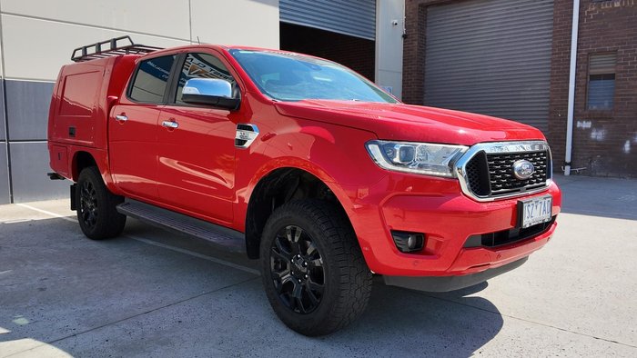 2020 Ford Ranger XLT Hi-Rider PX MkIII MY21.25 4x2 True Red