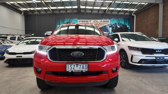 2020 Ford Ranger XLT Hi-Rider PX MkIII MY21.25 4x2 True Red