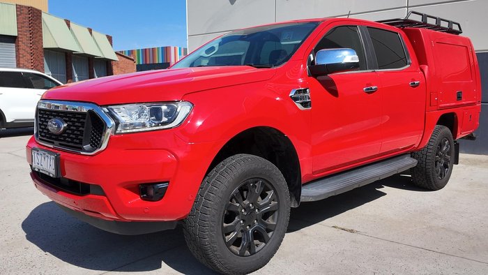 2020 Ford Ranger XLT Hi-Rider PX MkIII MY21.25 4x2 True Red
