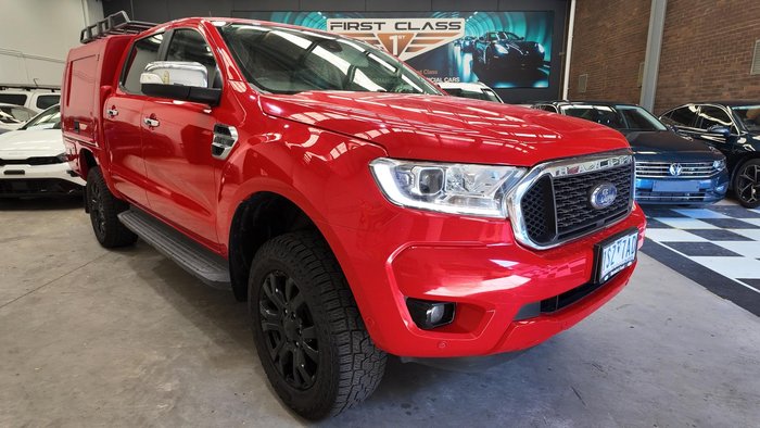 2020 Ford Ranger XLT Hi-Rider PX MkIII MY21.25 4x2 True Red