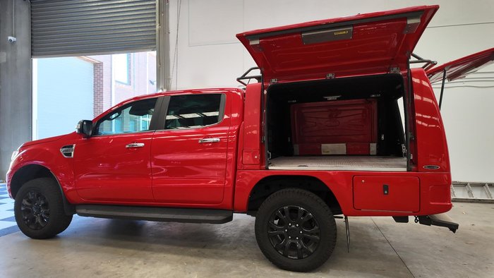 2020 Ford Ranger XLT Hi-Rider PX MkIII MY21.25 4x2 True Red