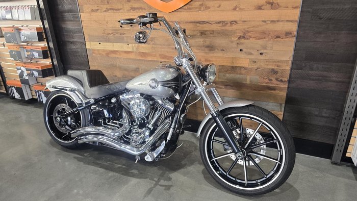2015 Harley-Davidson Breakout 103 (FXSB) Softail Silver