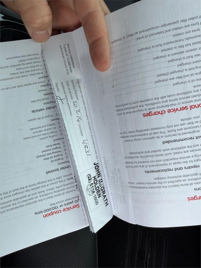 2018 HOLDEN COMMODORE RS-V