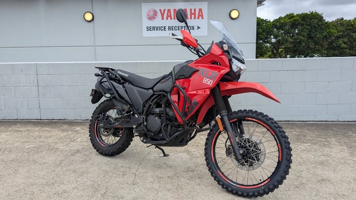 2023 Kawasaki KLR650 (KL650) ADVENTURE Red