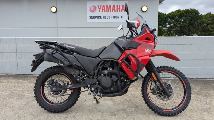 2023 Kawasaki KLR650 (KL650) ADVENTURE Red