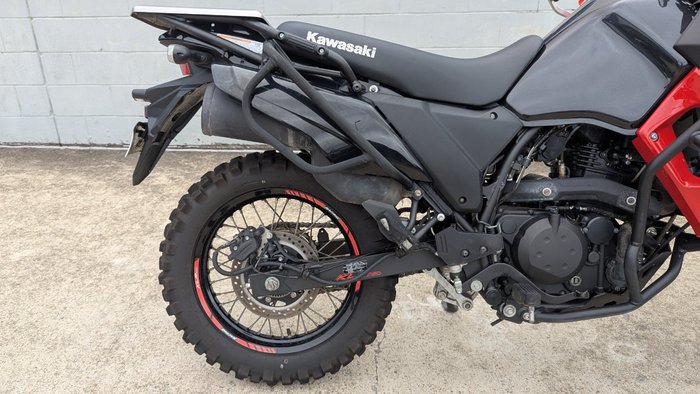 2023 Kawasaki KLR650 (KL650) ADVENTURE Red