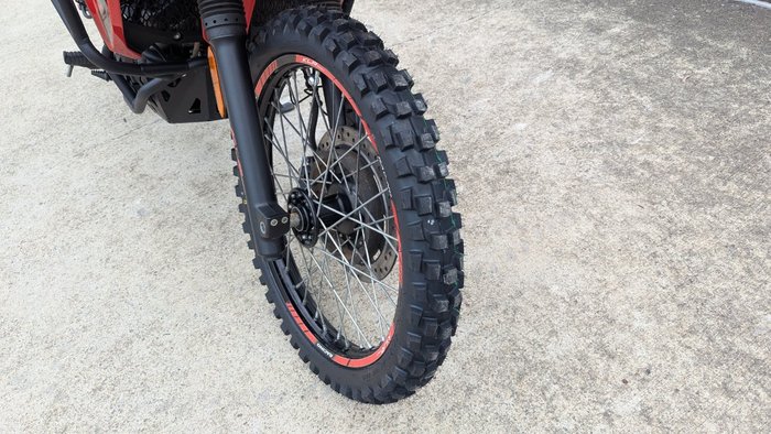 2023 Kawasaki KLR650 (KL650) ADVENTURE Red