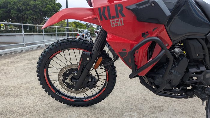 2023 Kawasaki KLR650 (KL650) ADVENTURE Red