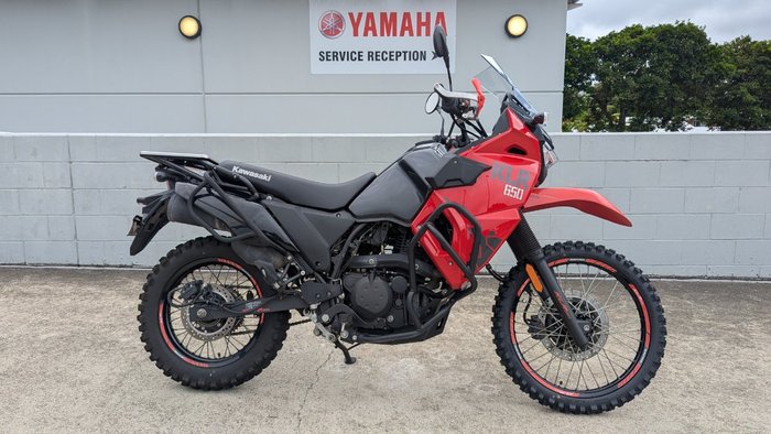 2023 Kawasaki KLR650 (KL650) ADVENTURE Red