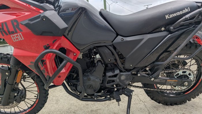 2023 Kawasaki KLR650 (KL650) ADVENTURE Red
