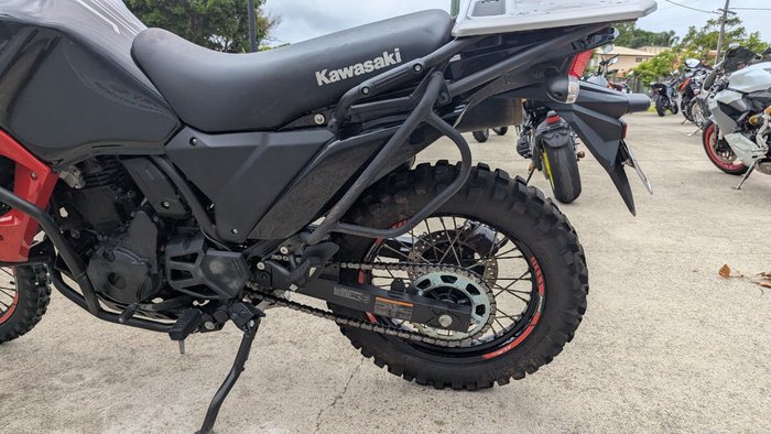 2023 Kawasaki KLR650 (KL650) ADVENTURE Red