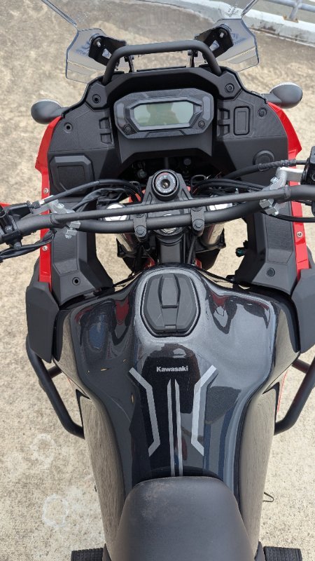 2023 Kawasaki KLR650 (KL650) ADVENTURE Red