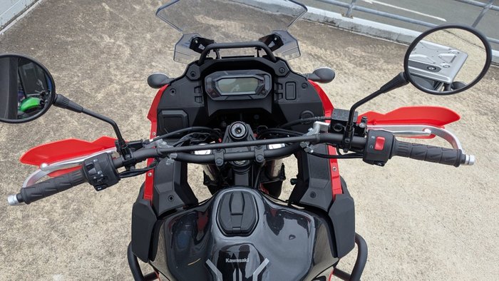 2023 Kawasaki KLR650 (KL650) ADVENTURE Red