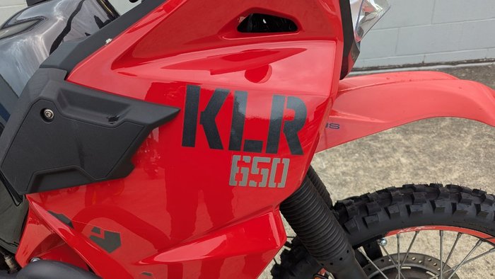 2023 Kawasaki KLR650 (KL650) ADVENTURE Red