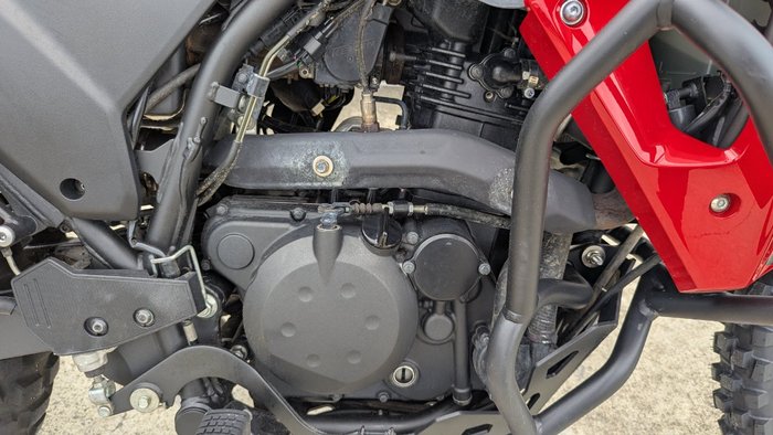 2023 Kawasaki KLR650 (KL650) ADVENTURE Red