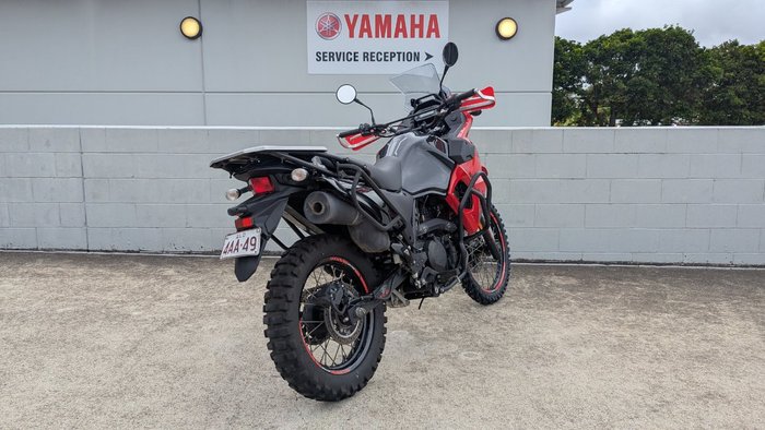 2023 Kawasaki KLR650 (KL650) ADVENTURE Red