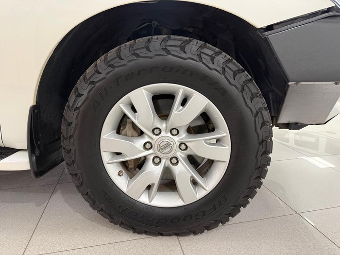 2016 Nissan Patrol Ti Y62 MY15 4X4 Dual Range Ivory Pearl