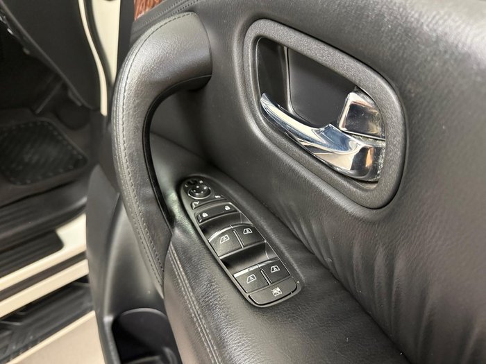 2016 Nissan Patrol Ti Y62 MY15 4X4 Dual Range Ivory Pearl