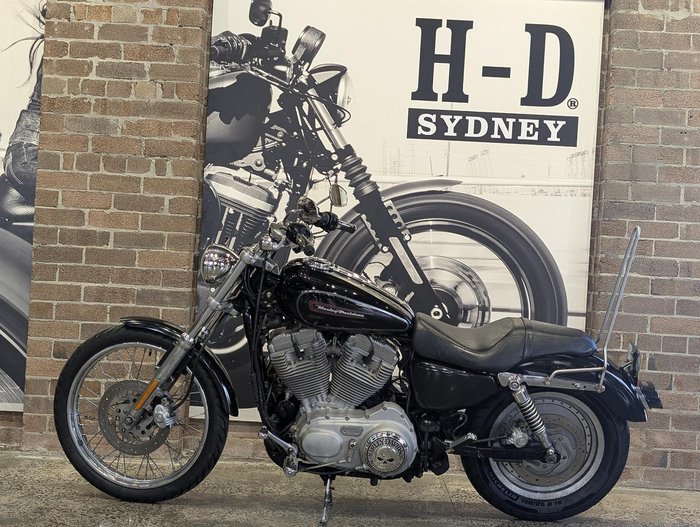 2008 Harley-Davidson Sportster 883 Custom (XL883C) Sportster Black