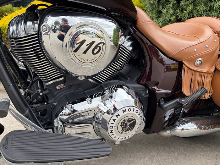 2021 Indian CHIEF VINTAGE CRIMSON METALLIC TOURER Maroon