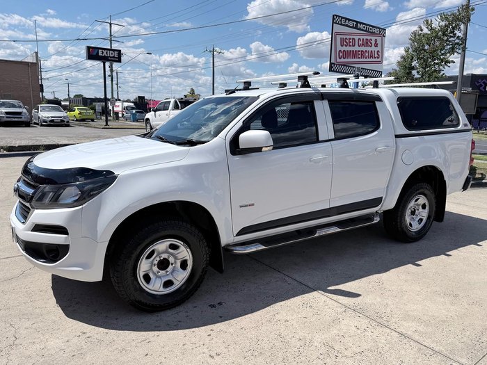 2017 Holden Colorado LS RG MY18 4x2 Summit White