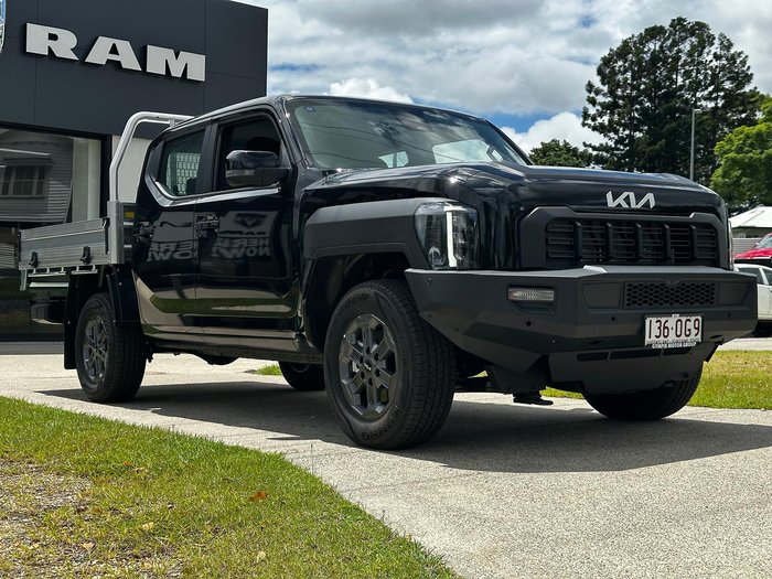 2025 Kia Tasman SX TK MY26 4X4 Dual Range Aurora Black