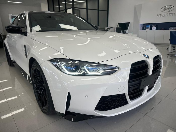 2021 BMW M3 Competition G80 Alpine White