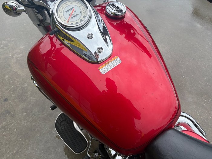 2010 Yamaha XVS650A V-STAR CLASSIC Red