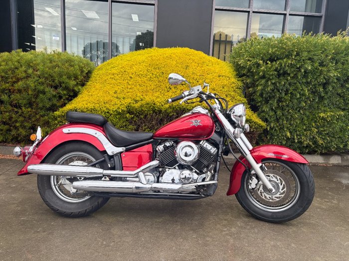 2010 Yamaha XVS650A V-STAR CLASSIC Red