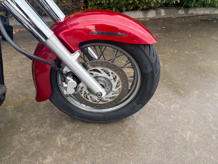 2010 Yamaha XVS650A V-STAR CLASSIC Red