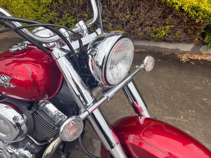 2010 Yamaha XVS650A V-STAR CLASSIC Red